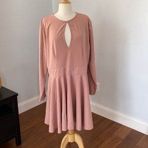 roman polka dot dress